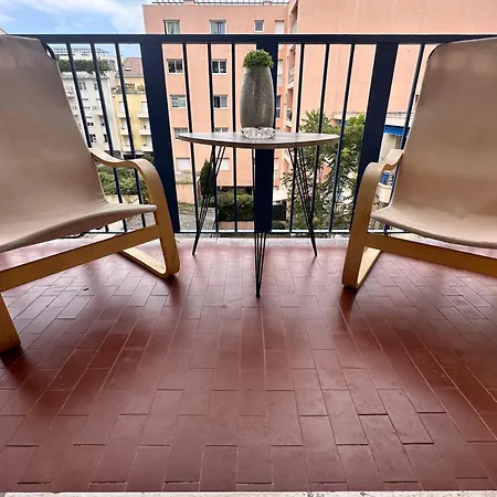 Appartamento Poincare 3 - Proche Calme Et Rénové à Juan Les Pins Antibes