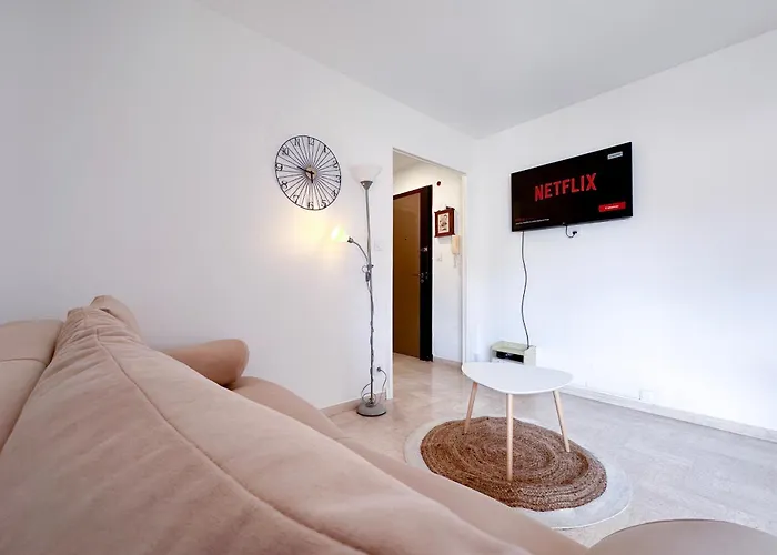 Poincare 3 - Proche Calme Et Renove A Juan Les Pins Apartment *